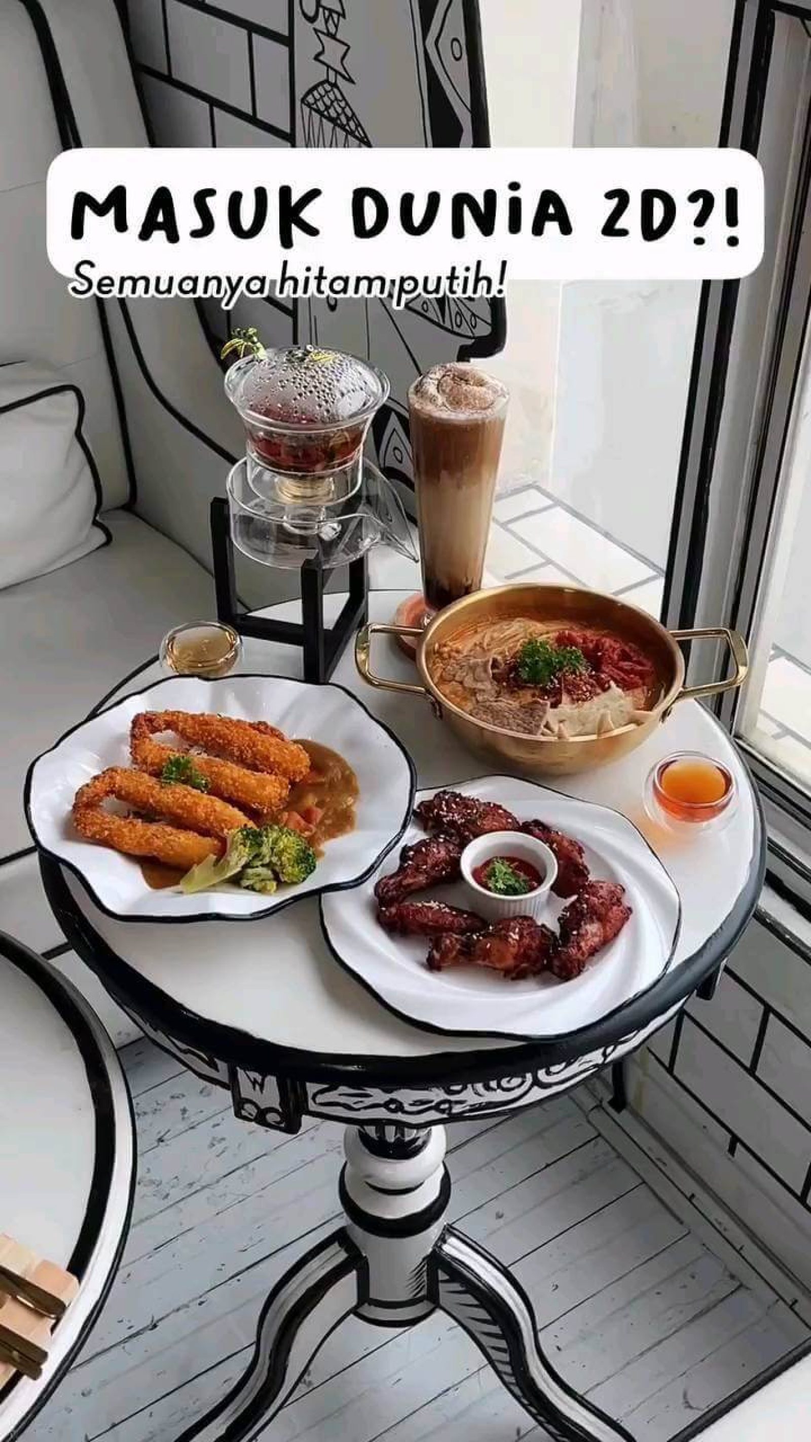 Cari Cafe Instagramable Di Pik 2? Yuk Coba 2D Coffee & Tea Yang Lagi Trend