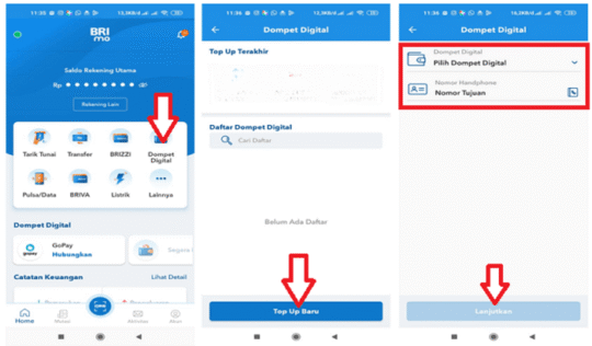 Cara Top Up Dana Lewat Atm, M-Banking, Sampai Alfamart