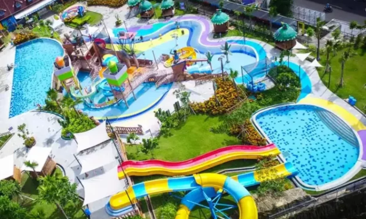 Gambaran Grand Mutiara Waterpark, Wisata Air Beragam Wahana Di Sleman