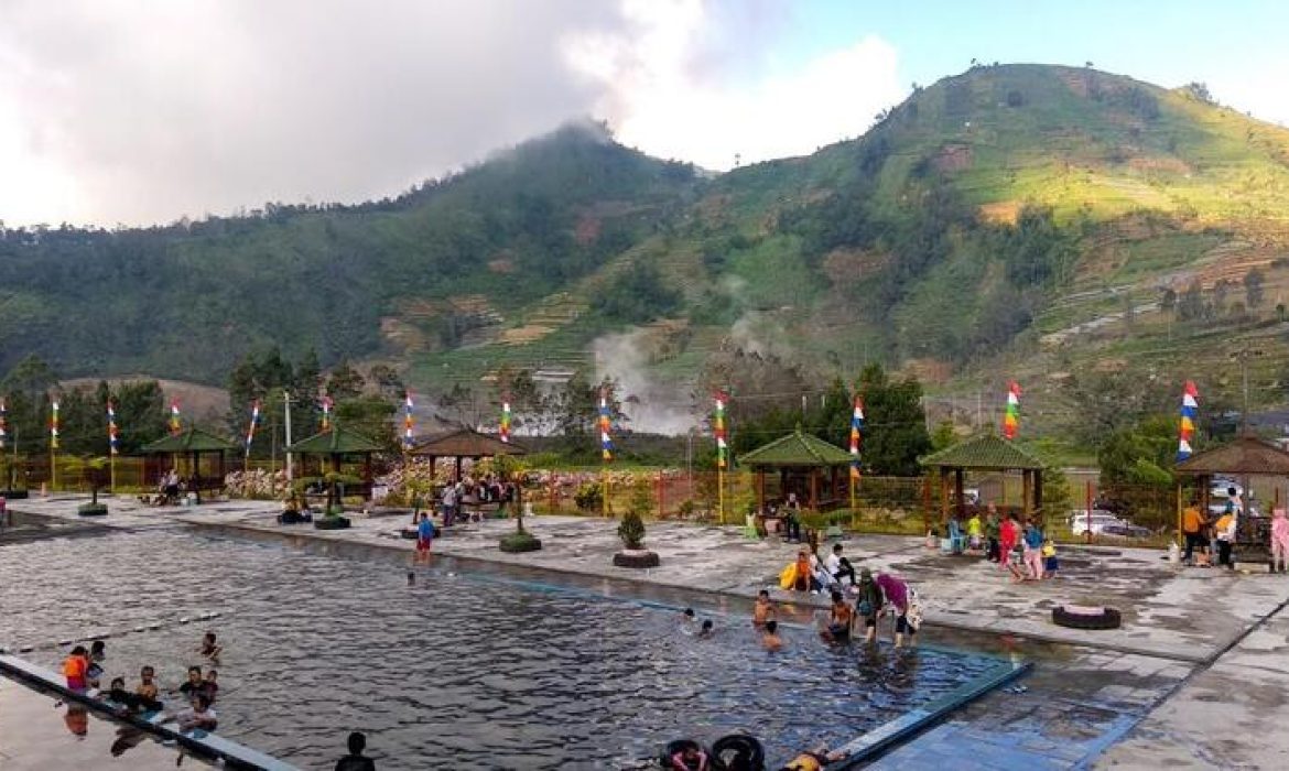 D’Qiano Hot Spring Waterpark, Spot Pemandian Air Panas Di Dieng