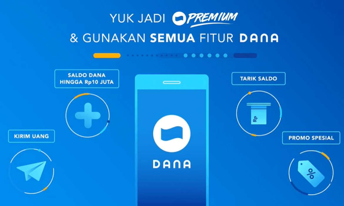 7 Cara Upgrade Dana Premium Dengan Gampang Gak Pake Ribet