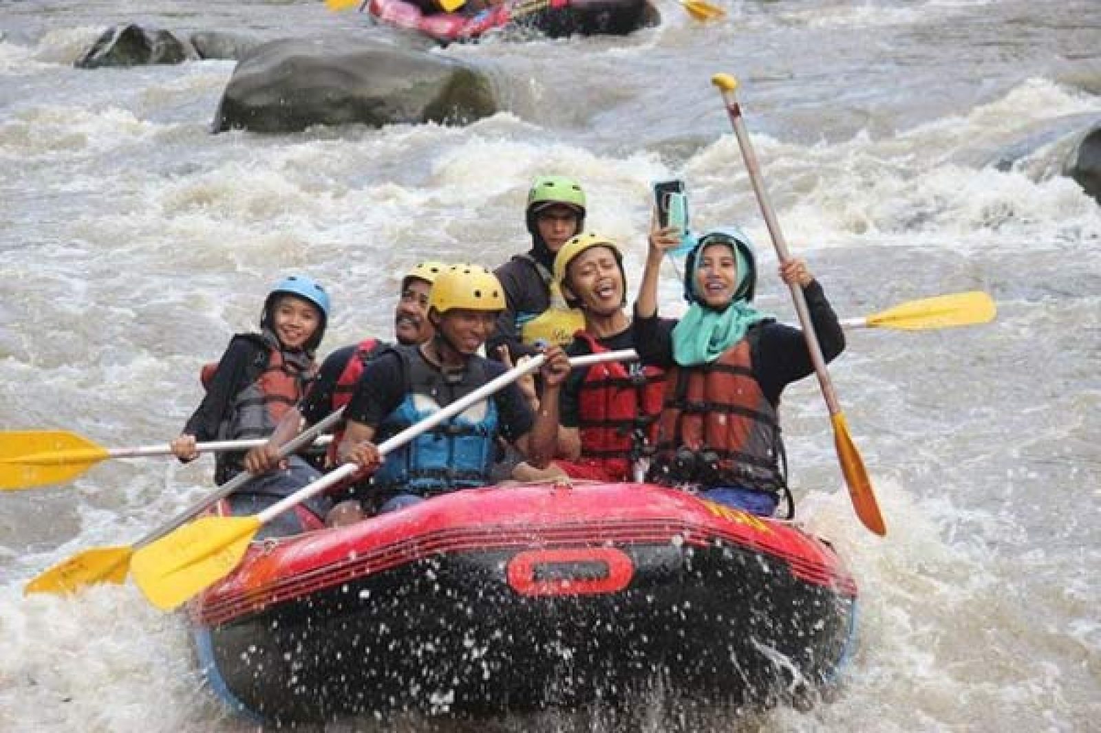 Rafting Sungai Elo Magelang