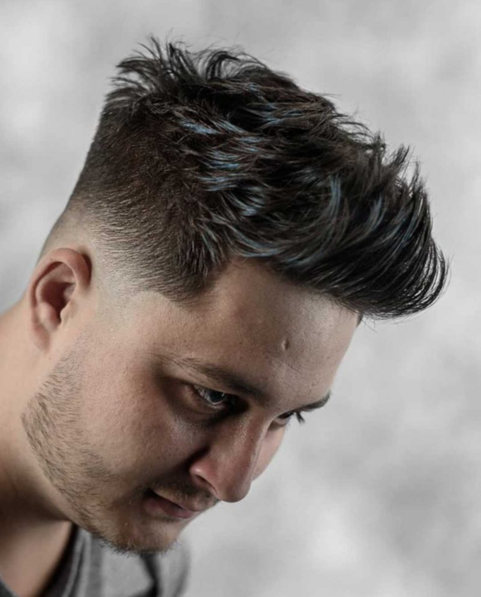 20 Model Bagian Rambut Yang Tepat Untuk Paras  Bundar Pria