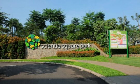 Scientia Square Park Tangerang, Ruang Terbuka Hijau Untuk Berpangku Tangan Final Pekan