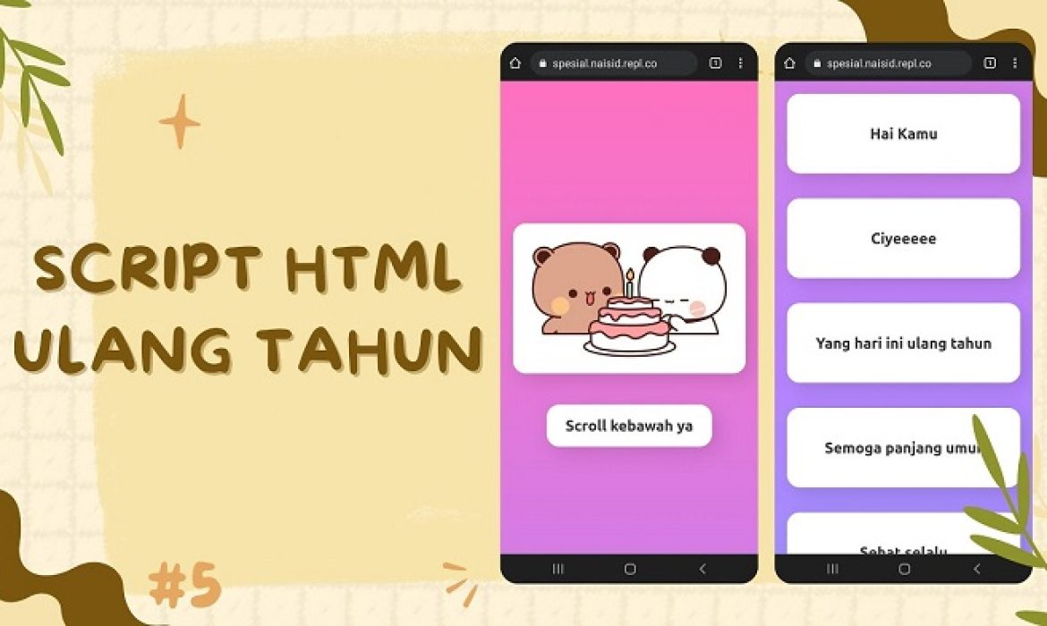 Script Html Bucin Terbaru 2023, Eksklusif Bagikan