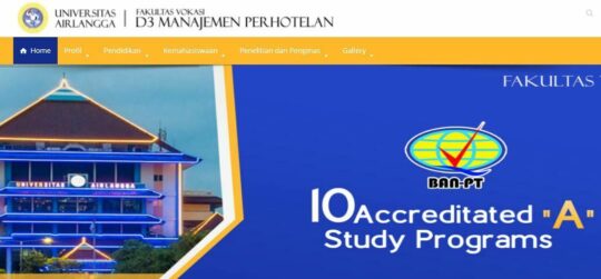 10 Anjuran  Universitas Yang Ada Jurusan Perhotelan Terbaik