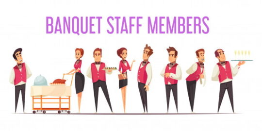 Banquet Yaitu: Pengertian Dan Struktur Organisasinya [Banquet Service]