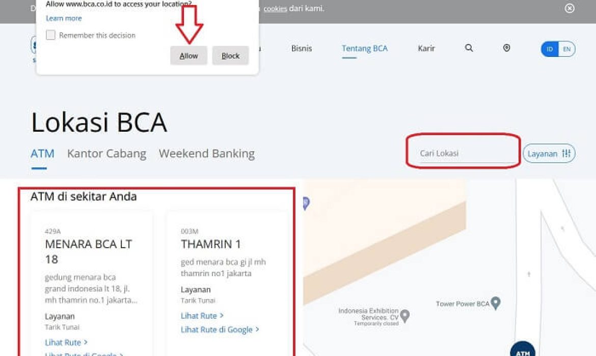 Atm Bca Terdekat Dari Lokasi Aku Sekarang