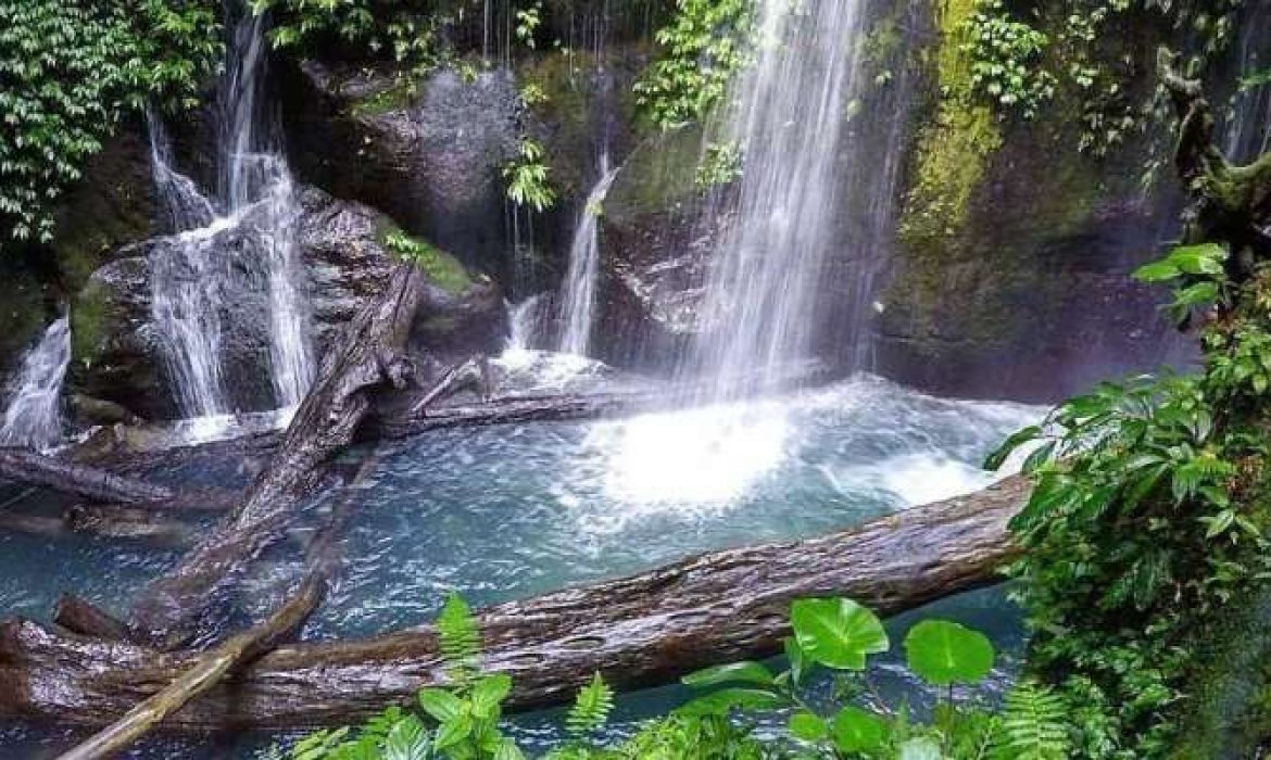 Air Terjun Pelaruga, Teladas Indah Yang Super Jernih Di Langkat