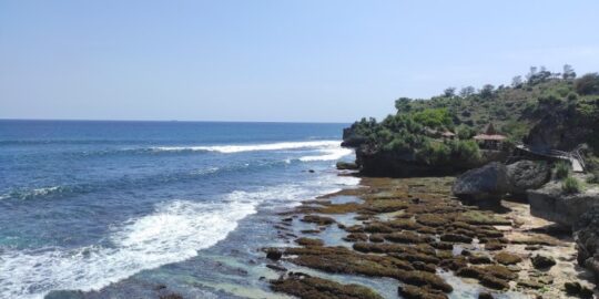Pantai Mesra Gunung Kidul, Pantai Indah Dengan Tebing Karang Yang Bagus